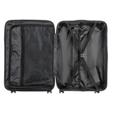 3 Piece Lightweight ABS Spinner Luggage Set with Carry-On Case, 360° Wheels & Telescopic Handles