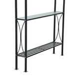 Outsunny 2.5 x 1.5m BBQ Gazebo Canopy with 2 Side Tables & Flame-Resistant Top – Patio Sun Shelter