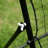 HOMCOM Rebounder Net with Adjustable Angle – Football & Baseball Training for Kids & Adults, Black