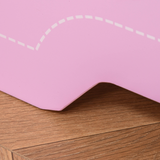 Princess Castle Toddler Bed with Side Rails & Slats – Pink Kids Bed Frame, Ages 3-6