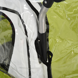 HOMCOM Baby Bike Trailer Cover – Waterproof Transparent Bicycle Trailer Storage Cover, Foldable, Clear