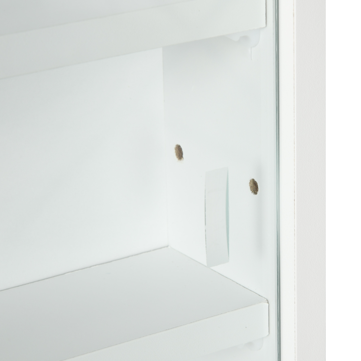 5-Tier Glass Door Display Cabinet with Adjustable Shelves – Dust-Free Collectables Storage, White