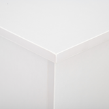 White Storage Chest with Lid – Keepsake, Blanket Box & Bench Seat, White