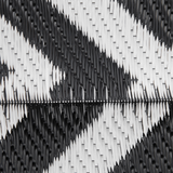 Outsunny Reversible Outdoor Straw Rug, 121 x 182cm