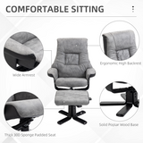 Recliner armchair ergonomic back detail