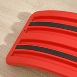 ZONEKIZ Kids Wobble Balance Board Stepping Stone – Montessori Toy for 3–6 Years, Red