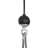 SPORTNOW Cable Pulley System with DIY Loading Weight Pin – Lat Pull Down Attachment for Home Gym, Black