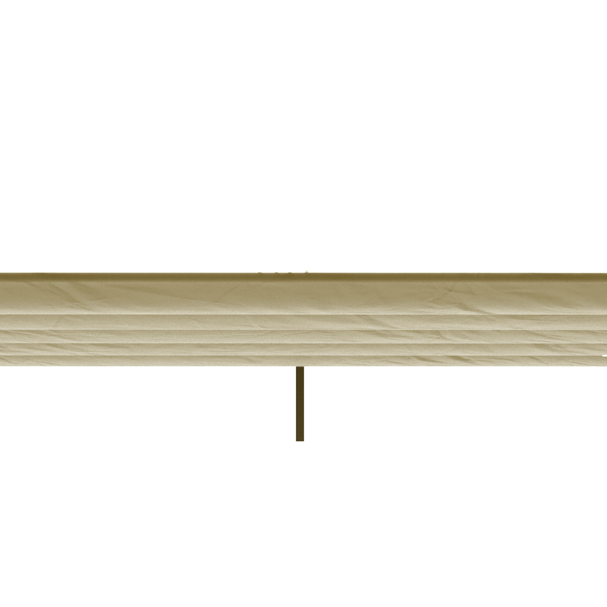 Outsunny Replacement Pergola Canopy with Drainage Holes – Beige Polyester Shade Cover for 4 x 3m Pergola