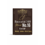 Livfragrance Blend No.16 Baccarat Eau de Parfum Oil-Based Amber, Saffron & Woods Travel Fragrance 15ml – Amber & Oriental, Floral Fragrance, Unisex