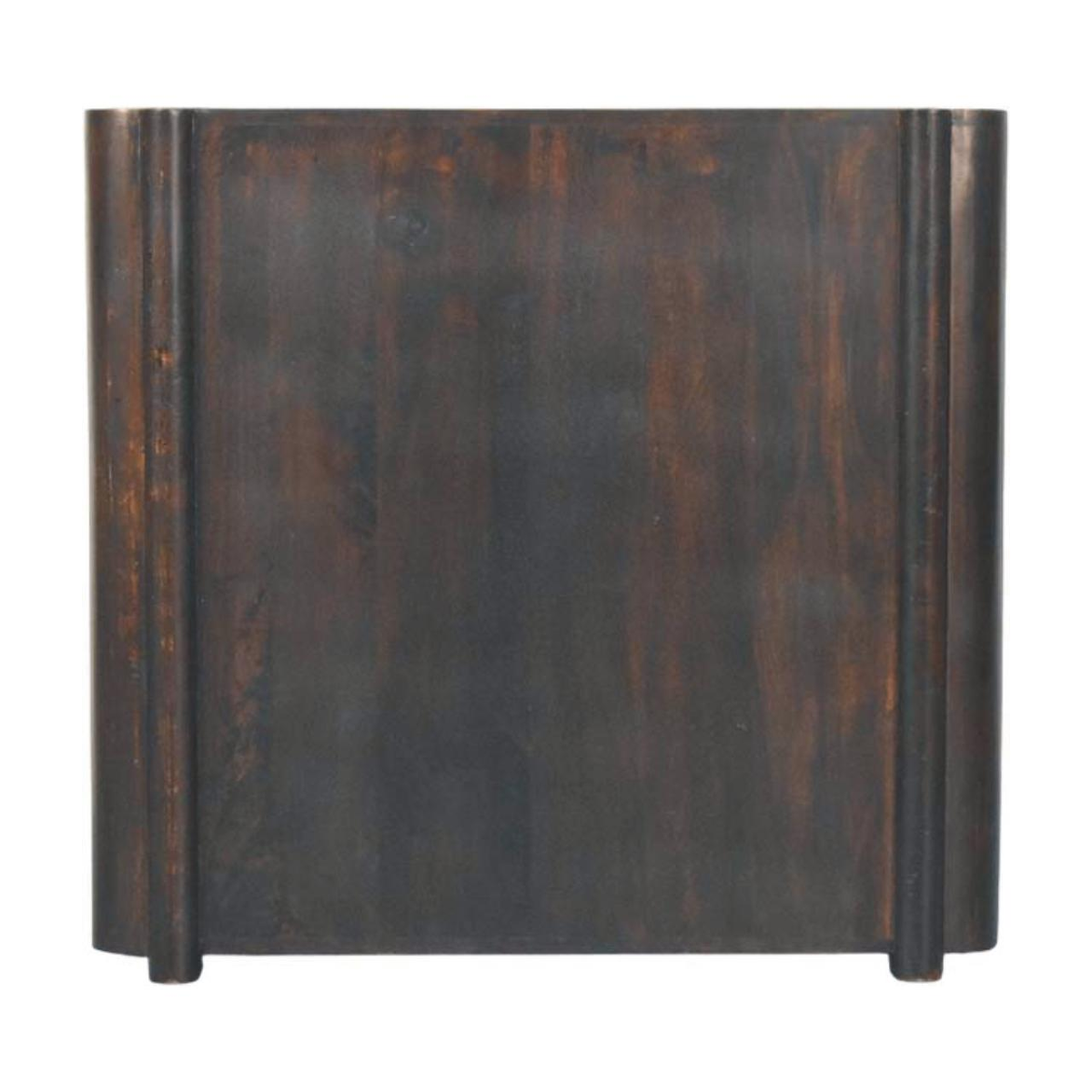 Artisan Furniture Havana Weave Solid Mango Wood 3 Drawer Chest with Rattan Fronts – Bedroom Storage, Brown