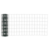 PAWHUT PVC Coated Chicken Wire Mesh Fence, 61cm x 10m – Foldable Rust-Resistant Garden and Poultry Fencing, Green
