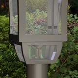 Outsunny 1.3m LED Garden Lamp Post, IP44