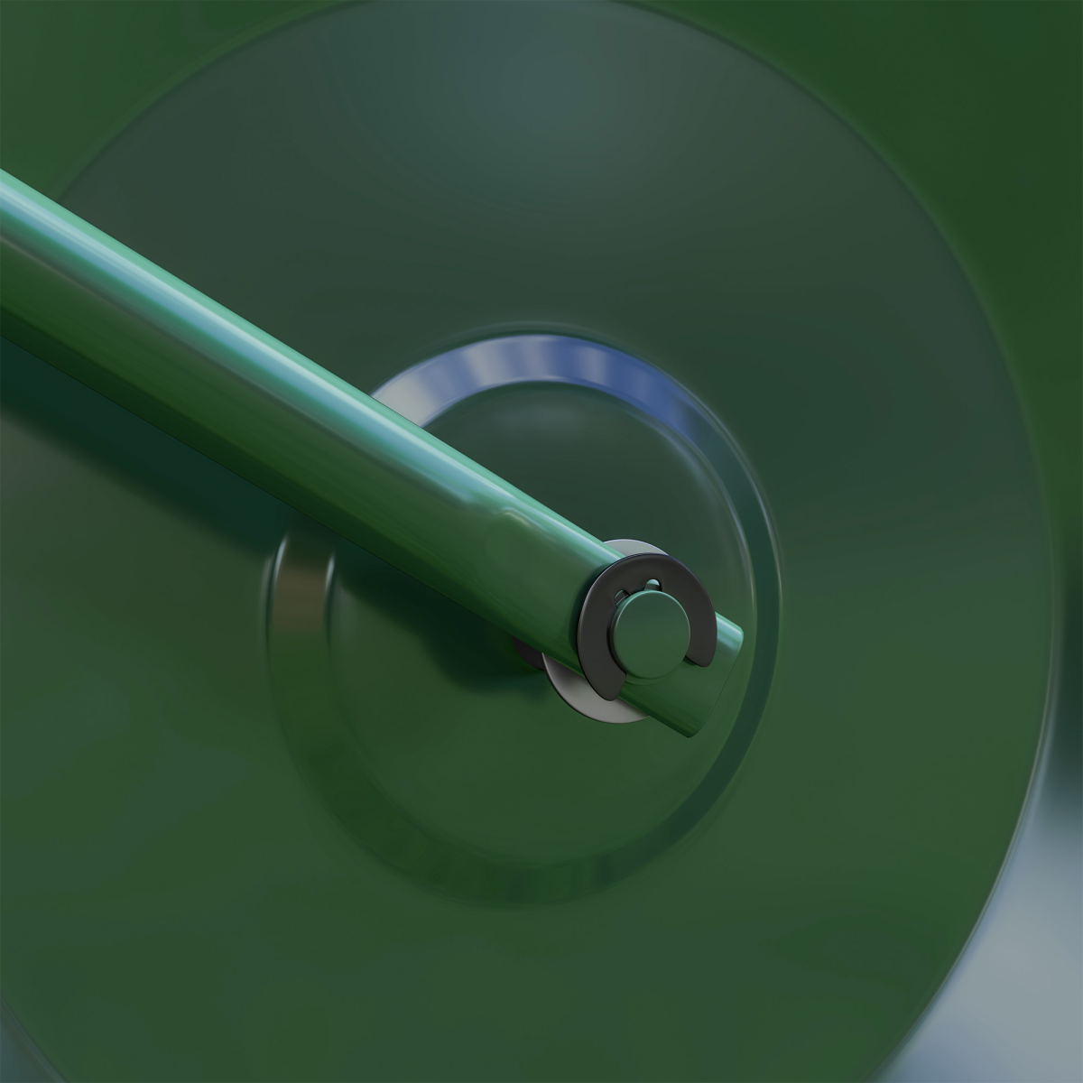 Outsunny Heavy-Duty Metal Lawn Roller, Fillable with Water or Sand – Garden Lawn Levelling Tool, Deep Green