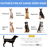 Pawhut Elevated Dog Bed with Breathable Oxford Fabric & Storage Bag – Portable Raised Pet Cot, Brown