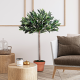 Outsunny Artificial Olive Tree Plant, 90cm