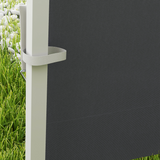 Outsunny Gazebo Replacement Side Wall Panels with Windows, 2-Piece Set, 3m x 2m – PE-Coated Oxford, Grey
