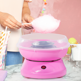 HOMCOM 450W Stainless Steel Candy Floss Machine – Party Treats at Home, Pink
