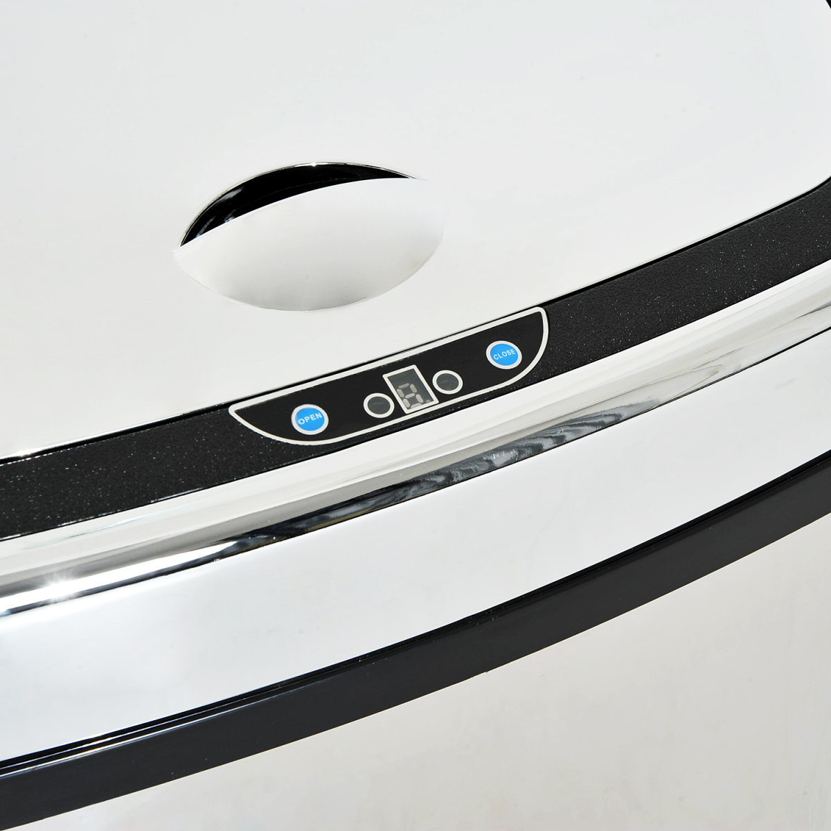 HOMCOM 68L Stainless Steel Automatic Sensor Bin – Touch-Free Hygienic Kitchen Bin, Silver