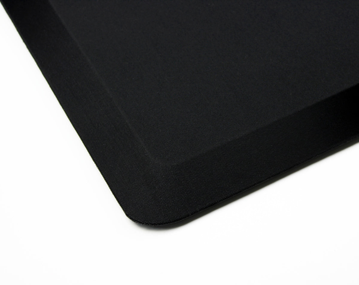 Floortex AFS-TEX 3000 Anti-Fatigue Mat, 50 x 100cm – Anti-Slip, Anti-Microbial Standing Mat, Black