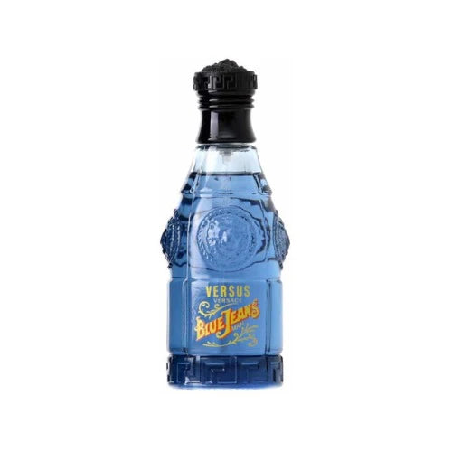 Versace Blue Jeans Eau de Toilette Spray 75ml – Woody, Fresh & Citrus Fragrance for Men