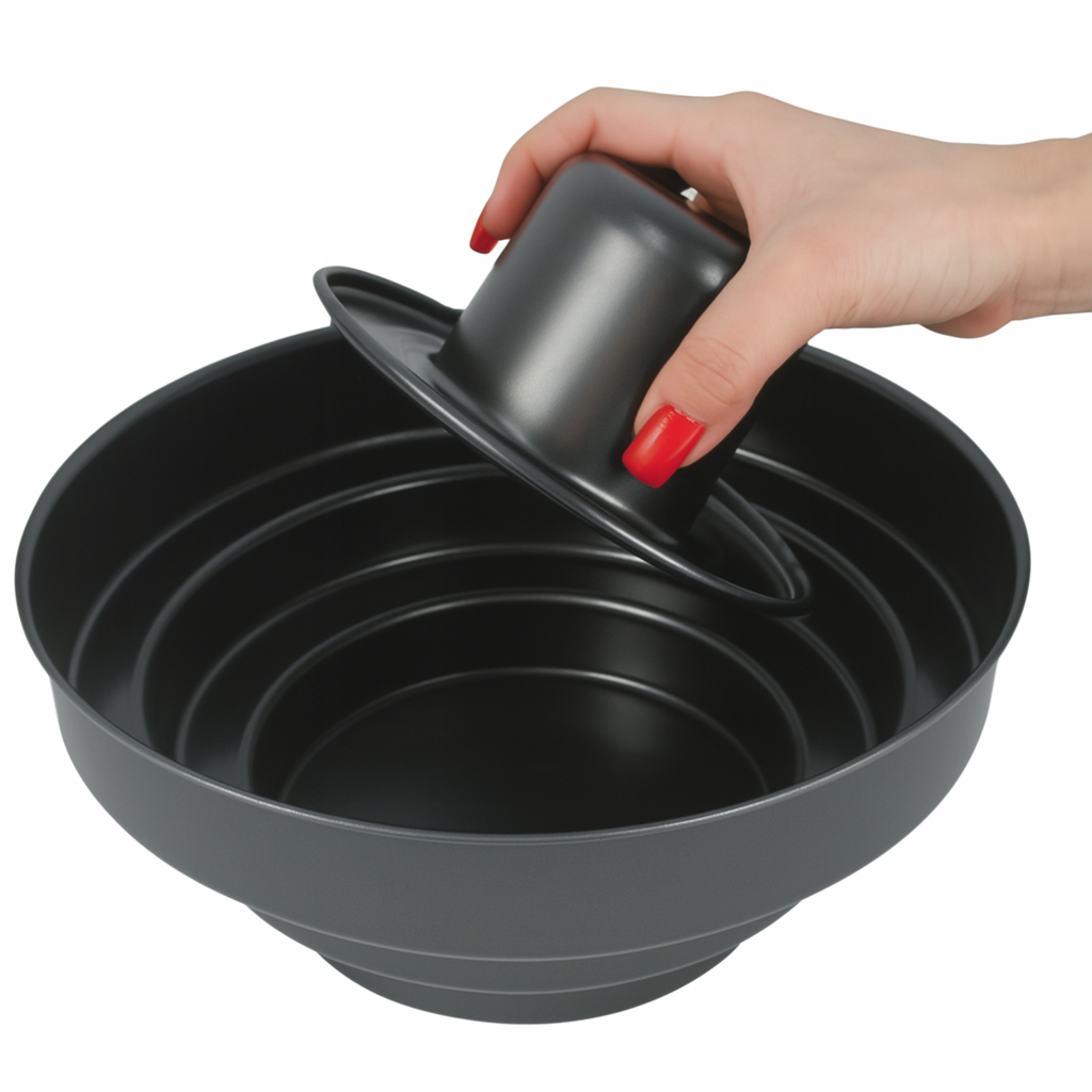 Avilo 3 Tier Bake and Fill Cake Pan – Bake a Three Tier Cake in One Tin