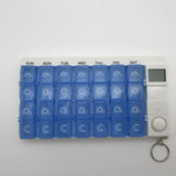 Digital 7 Day Medicine Organiser with Light and Sound Alerts – Removable Controller, Compact Design