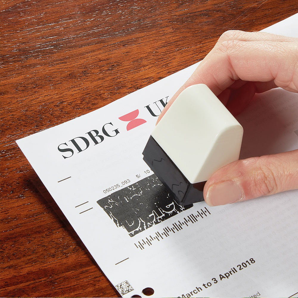 Avilo ID Roll-Up Protection Stamp – Scrambles Personal Details on Statements, Receipts and Bills