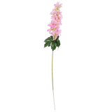 Pack of 6 Artificial Pink Delphinium Stems, 75cm with Silk Petals – Home Floral Decor