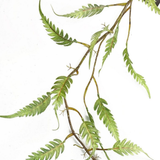 125cm Artificial Trailing Hanging Fern – Realistic Foliage Plant for Home Decor, Green
