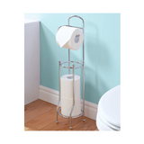Avilo Toilet Paper Holder and Storage – Keep Loo Rolls Organised and Within Easy Reach