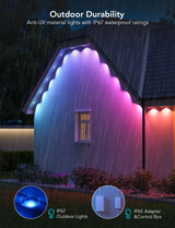 Govee RGBIC Permanent Outdoor Lights, 30m IP67 – Decorative Eaves, Fence & Corridor Lighting