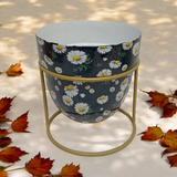 AcaciaHome 13cm Metal Plant Pot Stand