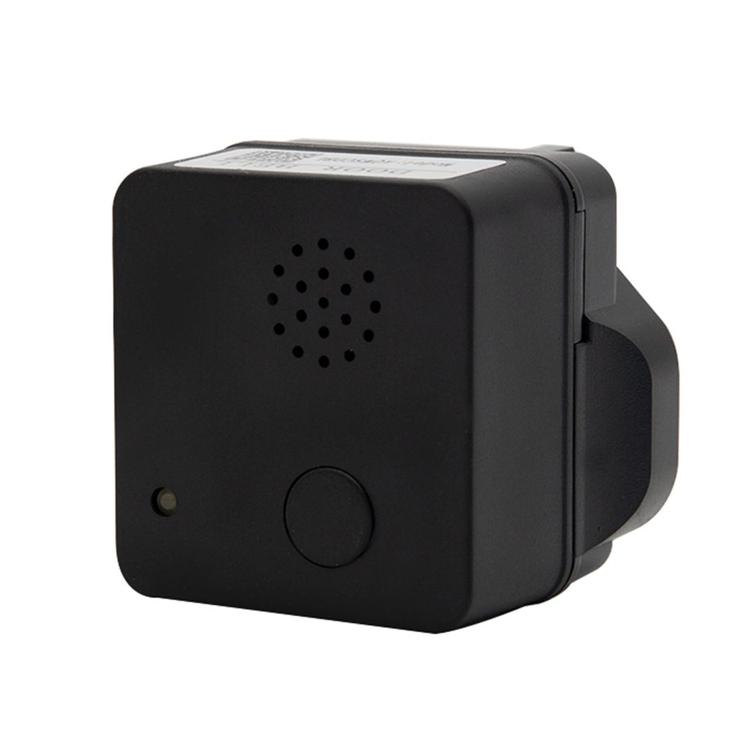 Aquarius Wireless WiFi Smart Video Doorbell with Night Vision & Two-Way Audio – Anti-Theft Alarm, Black