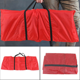 Christmas Tree Storage Bag with Zip, Carry Handles & Foldable Design – Dust Protection for Artificial Trees, Red