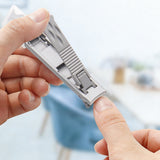 Avilo 2 in 1 Super Thin Nail Clipper – Slim Design for Cuticles and Hangnails, Ideal for Travel
