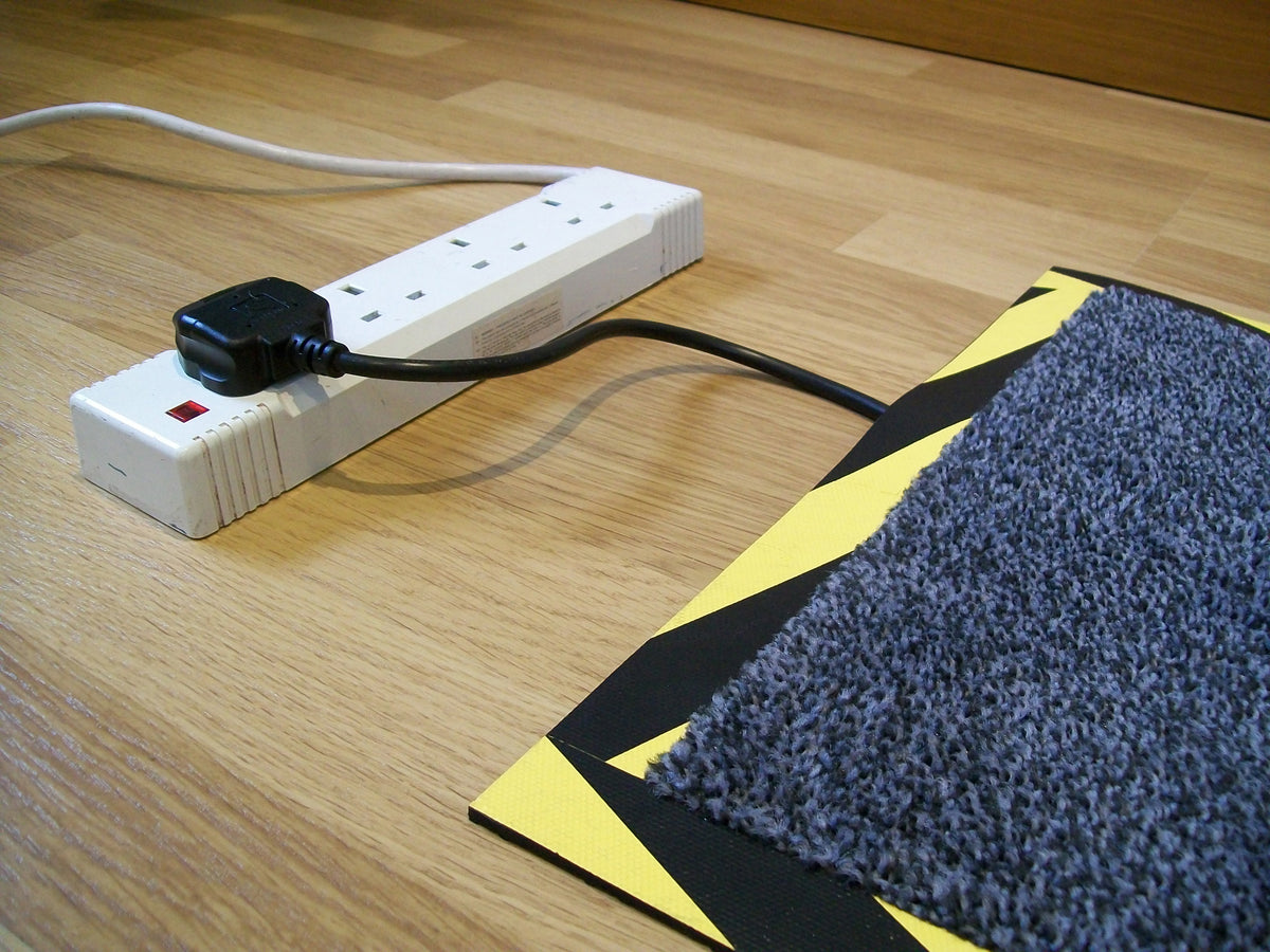 Floortex Doortex Kablemat 40 x 120cm – Cable Cover Mat with Backing Recess to Reduce Trip Hazards