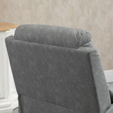 HOMCOM Electric Riser Recliner Power Lift Chair with Remote Control & Padded Seat – Supportive Armchair, Grey