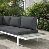Outsunny Garden Corner Sofa Set dimensions diagram