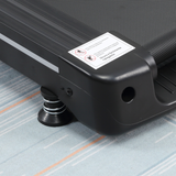 HOMCOM 500W Motorised Folding Treadmill, 1-12 km/h with 12 Preset Programs, LCD Display & Phone Holder