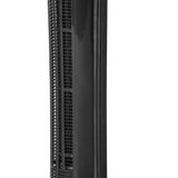 HOMCOM 30-Inch Quiet Tower Fan with 3 Speeds and Noise-Reduction Design – Bedroom & Office Cooling, Black