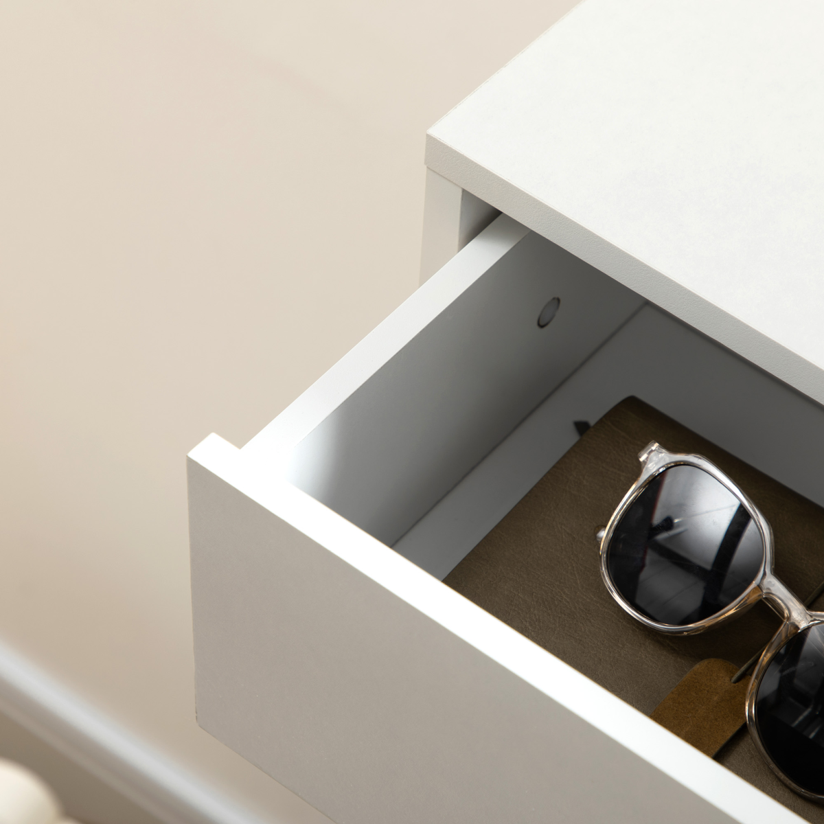 Modern Hallway Shoe Cupboard with Flip Drawers – Slim 12 Pair Shoe Storage Organiser