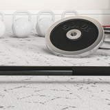 SPORTNOW 210cm Barbell Bar for 2"/5cm Weight Plates, 20kg with 200kg Capacity – Home Gym Weight Lifting Bar