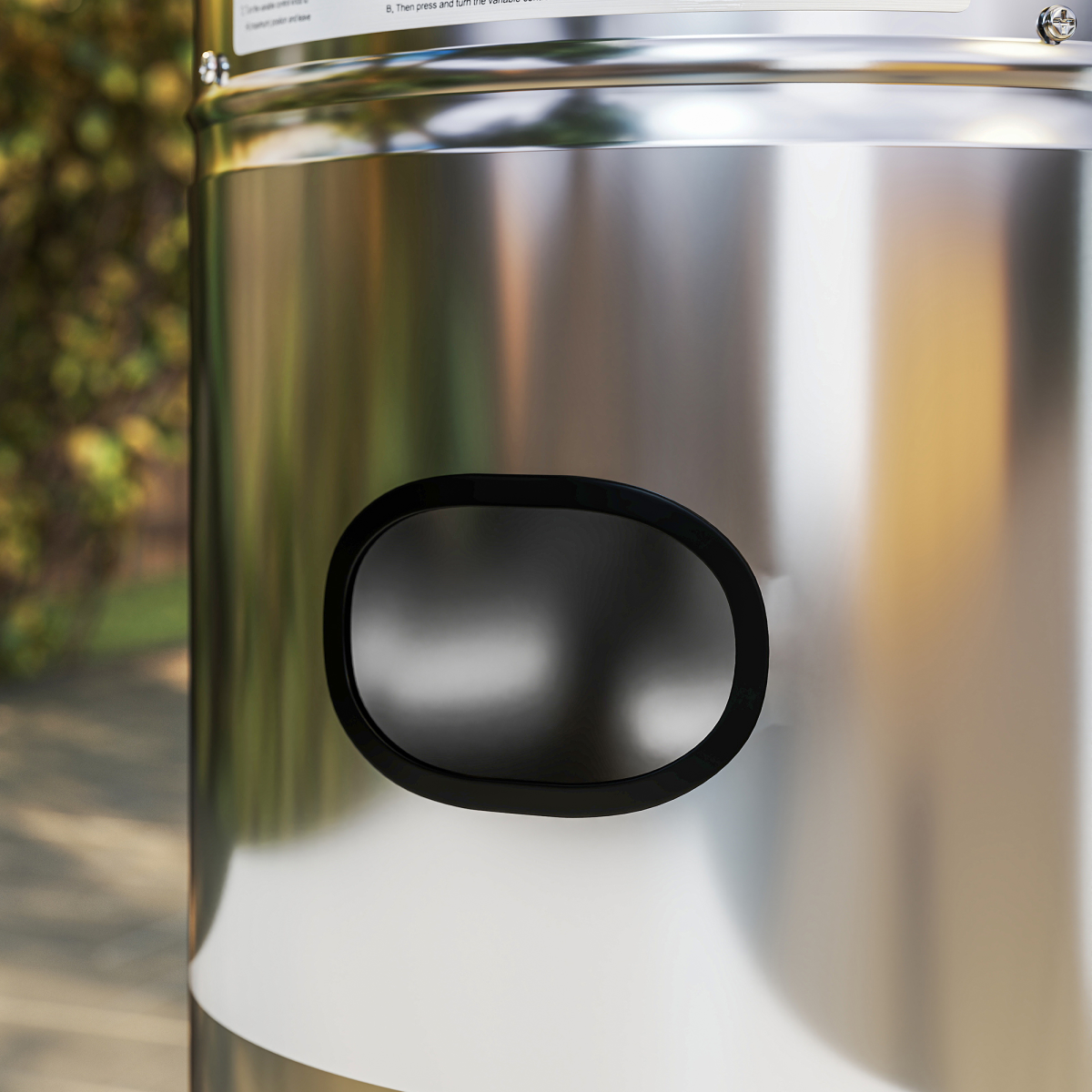 Outsunny 11 KW Gas Patio Heater with Tip-Over Switch, Pulse Ignition & Wheels – Propane, Silver
