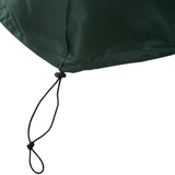 Outsunny Large Square 600D Waterproof Furniture Cover, 230 x 230 cm – PVC-Coated Outdoor Protection, Green