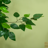 HOMCOM 150cm Artificial Ficus Tree with Nursery Pot – Low-Maintenance Indoor and Outdoor Home Decor