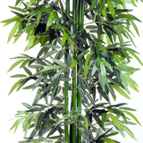 Outsunny Artificial Bamboo Tree, 1.8m – Green Bamboo, Black Pot