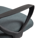 Vinsetto Draughtsman Chair Tall Office Chair with Adjustable Height and Footrest – Mesh Back, Grey