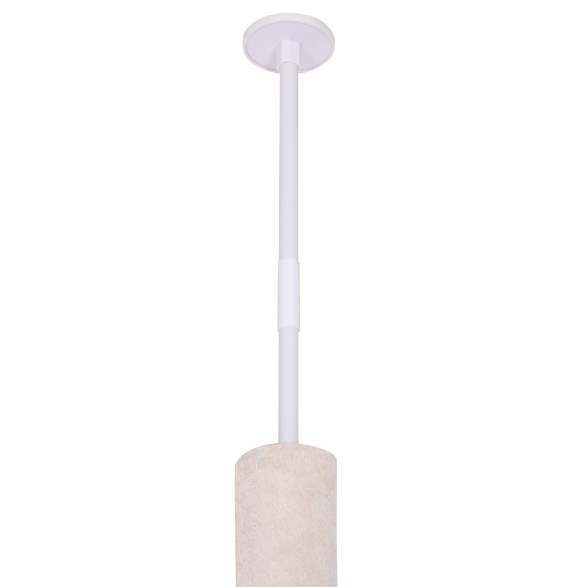Pawhut 5-Tier Floor to Ceiling Cat Tree with Scratching Post – Activity Tower, Adjustable 230–260cm