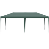 Outsunny 6m x 3m Garden Gazebo Marquee with 2 Windows & UV-Resistant Canopy – Party Tent, Green