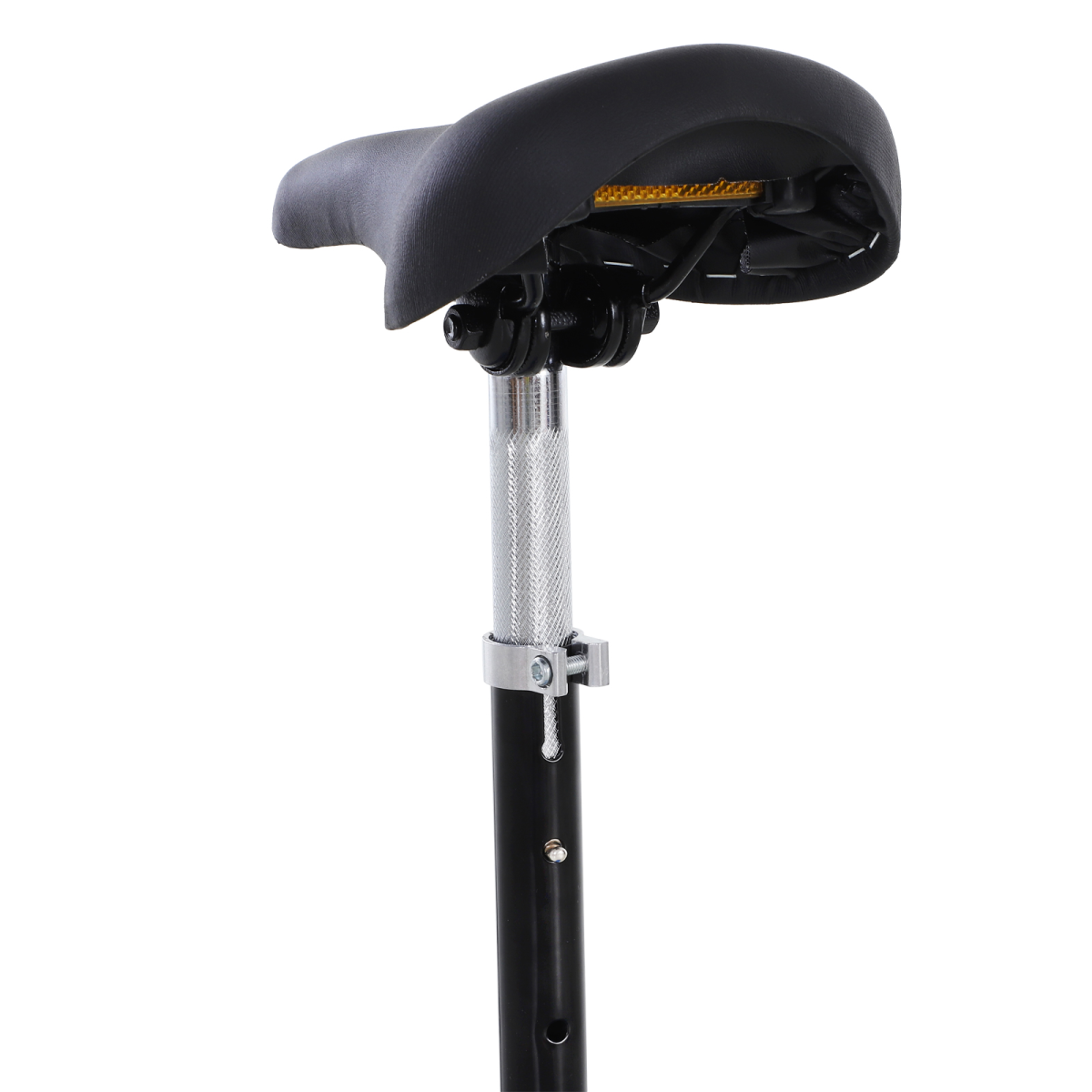 HOMCOM Kids Foldable Electric Scooter 120W with Adjustable Seat & Hand Brake – For Ages 7-12, Blue